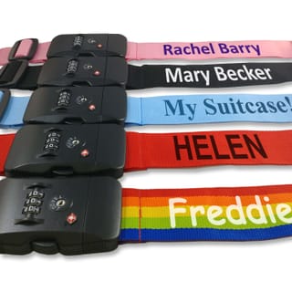TSA Personalized Luggage Strap