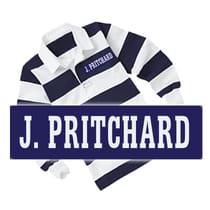 One Inch Woven ID Name Tags